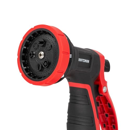 Craftsman Heavy-Duty 8-Pattern Garden Hose Nozzle CMXMWBB16639 - style: Rear Trigger
