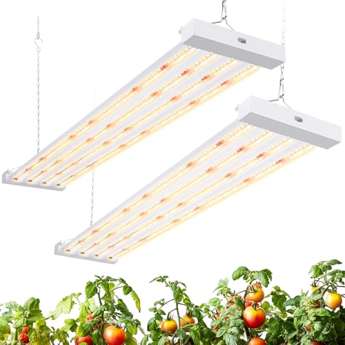 Barrina TX-L63 3FT LED Grow Light, 126W (2 x 63W), 4 Panels Wider Coverage - color: GrowForce Spectrum, size: 3FT-2 Packs