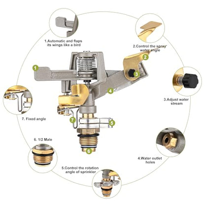 Keten Impact Sprinkler Head