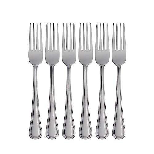 Oneida Tress Dinner Forks Silverware Set for 6, Flatware - size: Set of 6, style: Dinner Forks, Set Of 6