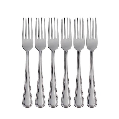 Oneida Tress Dinner Forks Silverware Set for 6, Flatware - size: Set of 6, style: Dinner Forks, Set Of 6