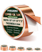 FIVEIZERO Copper Foil Tape, 2 Inch x 33 FT, Conductive Adhesive - size: 2" × 33ft