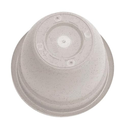 Bloem Ariana 10" Plastic Self-Watering Planter, Vanilla Bean, 4-Pack - color: Vanilla Bean, size: 10" (Pack of 4)