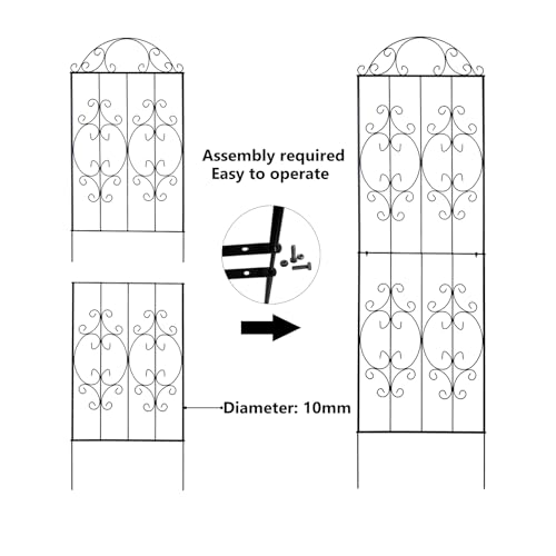 Thealyn Garden Trellis 2 Pack 80 Inch.H x 22 Inch.W
