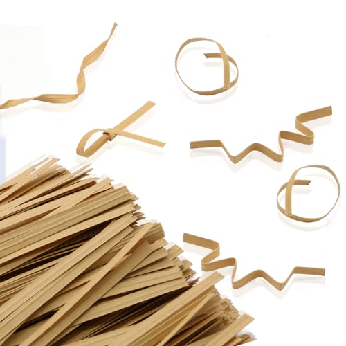 1000 Pcs 4 Inch Paper Twist Ties