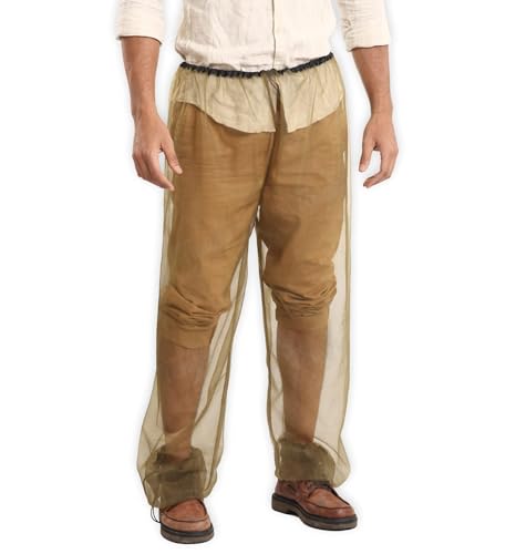 Tough Outfitters Mosquito Suit - Mosquito Repellent Clothing Men Women - Insect Bug Proof Net Mesh Clothing for Gardening - color: Pants Only, size: Small-Medium