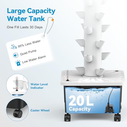 JESLED 15 Tiers Hydroponics Growing System Kits with LED Grow Lights,Tent - size: 15tiers×tent