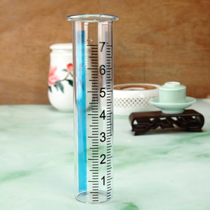 BinaryABC 8.3" Glass Rain Gauge Replacement Tube, Outdoor Rain Meter