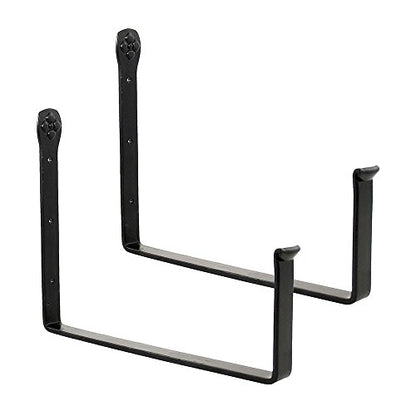 Achla Designs Window Flower Box Wall Brackets, 12 inch, SFB-04 - size: 12 Inch