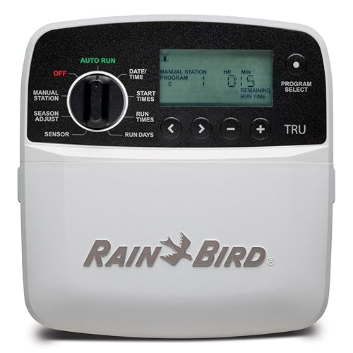 Rain Bird TRU6I Program-Based Indoor Irrigation Controller/Timer, WiFi Ready, 6-Zone/Station - style: Indoor