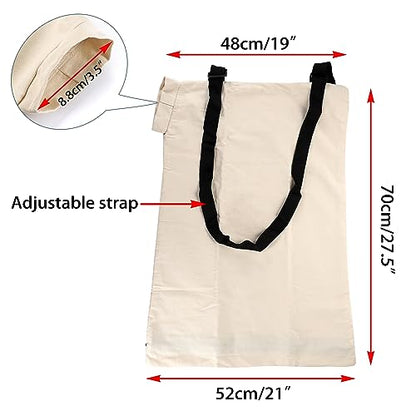 OwnMy Universal Leaf Vacuum Blower Bag Replacement Bottom Debris Dump Bag - color: White
