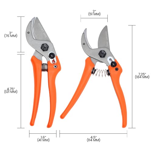 Anvil Pruner, Locking, 1.5-Inch Blade