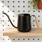 Baffect Watering Can Indoor Plants with Long Spout, 1L / 35oz (Black) - color: Black