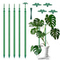 Extendable Plant Stakes,Length Scalable From17.9to42.3IN Plant SupportStake - size: 42.3Inches 5Pack