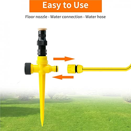 360° Rotation Auto Irrigation System Garden Lawn Sprinkler Patio - color: 1 PCS