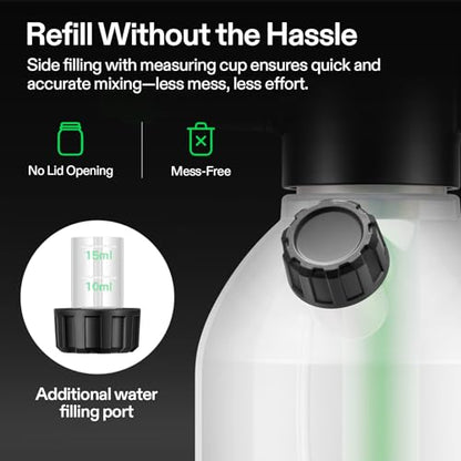 VIVOSUN 70oz Pump Sprayer, Portable Water Spray Bottle - size: 70oz