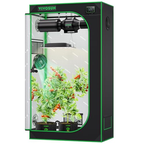 VIVOSUN 5-Pack 25 Gallon 500G Fabric Grow Bags with Strap Handles - size: 25 Gal