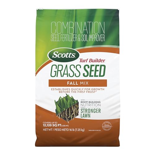 Scotts Turf Builder Grass Seed Fall Mix, 16 lbs. - size: 16 lb