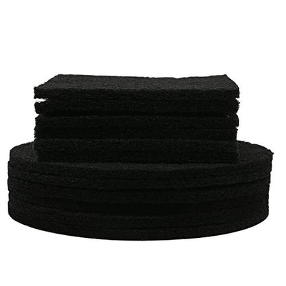 Resinta Compost Bin Filters - 12 Pack Refill Set, Round and Square