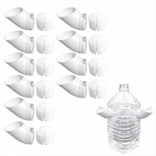 Hydroponic Vegetable Growing Device with Net Cup and Foam Sponge, Soilless Plant Starter for Indoor Garden System, 10 PCS (White) - color: white