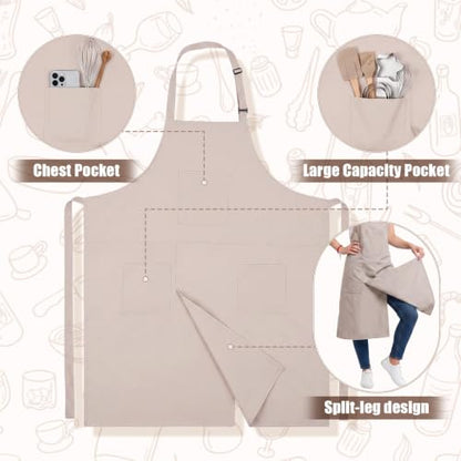 Full Coverage Pottery Apron Split Leg Make Ceramic Apron
