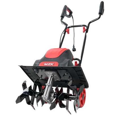 MZK 16-Inch 13.5A Electric Tiller Cultivator,Foldable Rototiller - size: 16 Inch