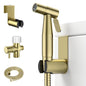 Arofa Handheld Bidet Sprayer, Bidet Attachment for Toilet, Brushed Gold - color: Gold, size: 1 Pack