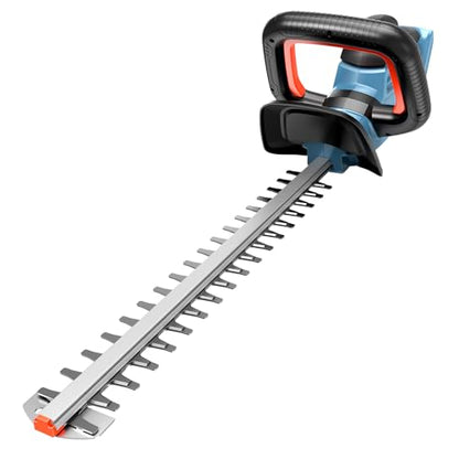 SENIX HTX2-M-0 X2 20 Volt Max* 18-Inch Battery Powered Cordless Hedge Trimmer with Brushless Motor, Double-Sided Dual Action Blades, 3/4" Cutting Capacity, Tool Only, Battery Not Included - size: 18 Inch, style: 20 Volt-Tool Only