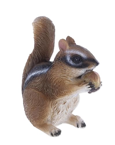 The Bridge Collection Woodland Animal Figurines – Cute Critter (Chipmunk) - color: Chipmunk