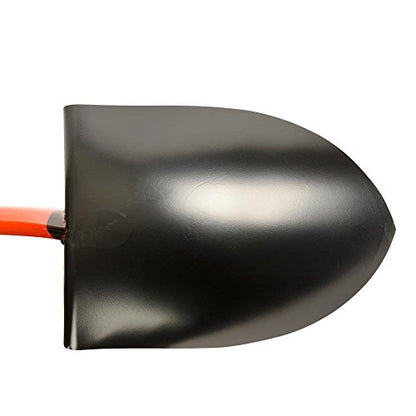 A.M. Leonard Round Point Shovel, 48 Inch Tubular Alloy Steel Handle