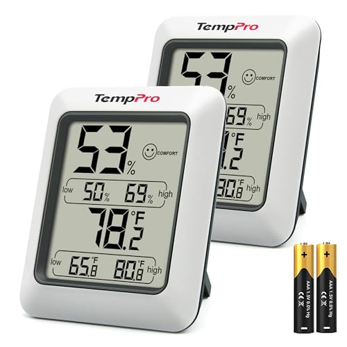 TempPro TempAir Digital Hygrometer Indoor Thermometer Room Thermometer - size: Classic
