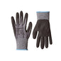 Amazon Basics Micro-Foam Nitrile Coated Safety Work Gloves, Nylon Liner Fiber, Touch Screen Compatible, Grey, Size 7 (S), 6-Pack - size: Small (Pack of 6)