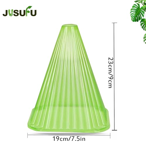 Garden Cloches for Plants, 20 Pack Plant Covers - color: green 20