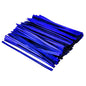 400 Pcs Metallic Twist Ties 4-Inch, Foil Twist Ties for Bread Bags, Candy Bags, Gift Bags, Snack Bags, and Party Favor Wrapping (Blue) - color: Blue