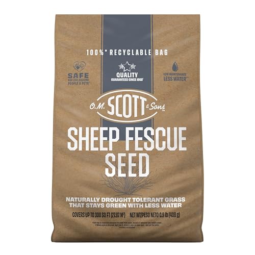 O.M. Scott & Sons Sheep Fescue Seed, 0.9 lb. - color: Sheep Fescue, size: 1 Pack