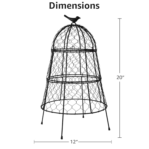 Garden Cloches for Plants, Large Plant Protectors from Animals, Pack 12 - size: Pack of 12