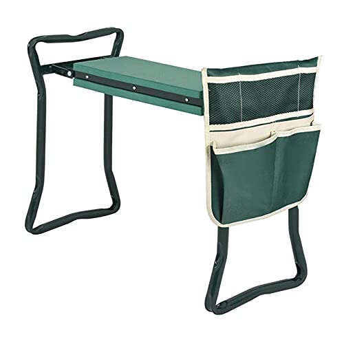 Multifunctional Garden Kneeler & Seat - Heavy Duty Folding Kneeling Bench with Handles, Ideal for Gardening and Sitting - Perfect Garden Stool for Seniors Women