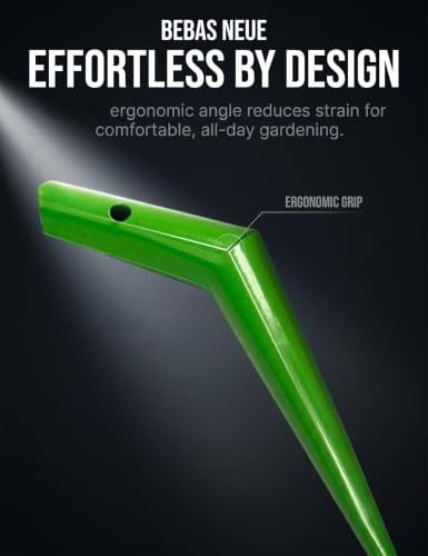 L Shaped Metal Garden Dibber Tool Bulb Planter Hole Digger