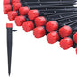50pcs Adjustable Drip Irrigation Emitters: Garden Drippers for 1/4" Tubing - size: 50pcs Drip Emitters