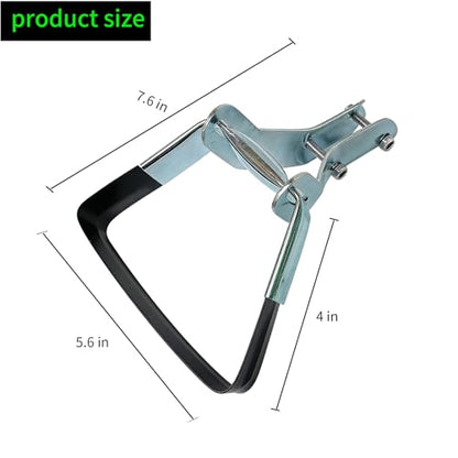 Garden Tool Stirrup Hoe Hula Replacement Heads Adjustable Scuffle Hoes Loop WeedingTools for Gardening 2packs