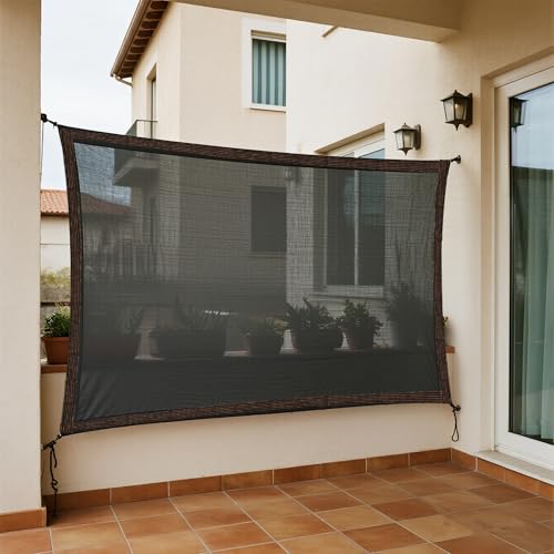 winemana 40% Shade Cloth for Garden, 4x8 FT Breathable Mesh Tarp Sun Shade - size: 40%-4 FT x 8 FT