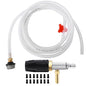 JOEJET Adjustable Long Range Downstream Injection Nozzle Kit 2-2.5 GPM - size: 45 FT, style: 2-2.5 Gallons