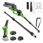 6Inch Mini Chainsaw with Extension Pole, 2-in-1 Pole Saw for Tree Trimming - color: Pale Green