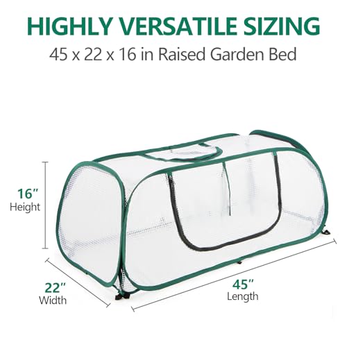 Garden Bed Cover, Greenhouse, Plastic Hot House