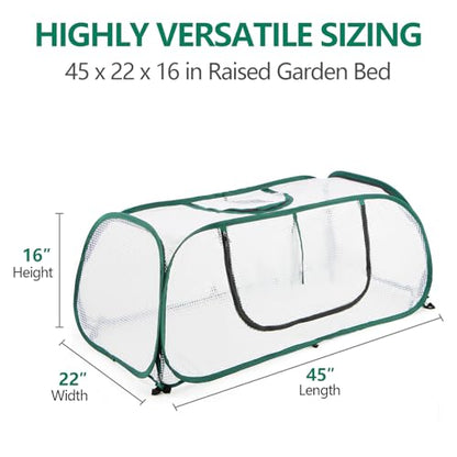 Garden Bed Cover, Greenhouse, Plastic Hot House