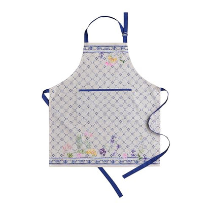Maison d' Hermine Aprons for women with Pocket 100% Cotton (27.50"x31.50") - color: 037 - Faience