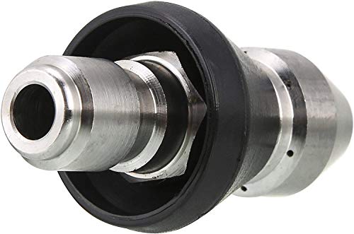 MIZORLIE Pressure Washer Sewer Jetter Nozzle with Stainless Steel - color: back3/8