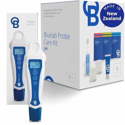 Bluelab pH Pen Meter and Probe Care Kit pH for Optimal Plant Health - style: PH PEN + CARE KIT PH