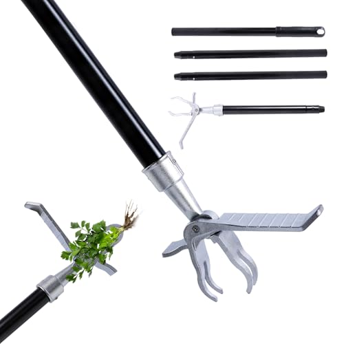 Yocada Weed Puller Tool Stand Up Weed Remover Tool 62.59"