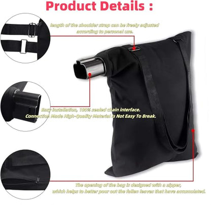 5140125-95 Leaf Blower Vacuum Upgraded Durable Zippered Leaf Collection Bag